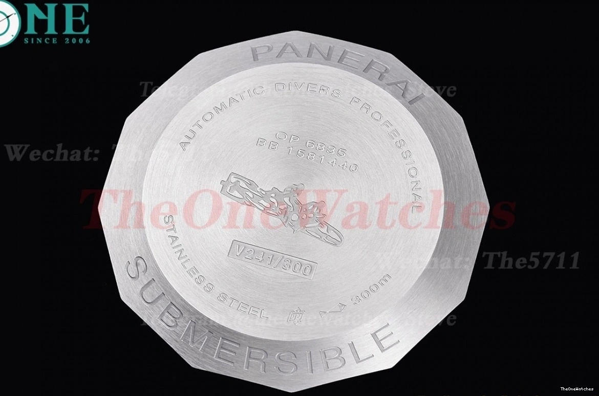 SS TTF PAM1229 P900 black Submersible RU Dial 44mm 0109